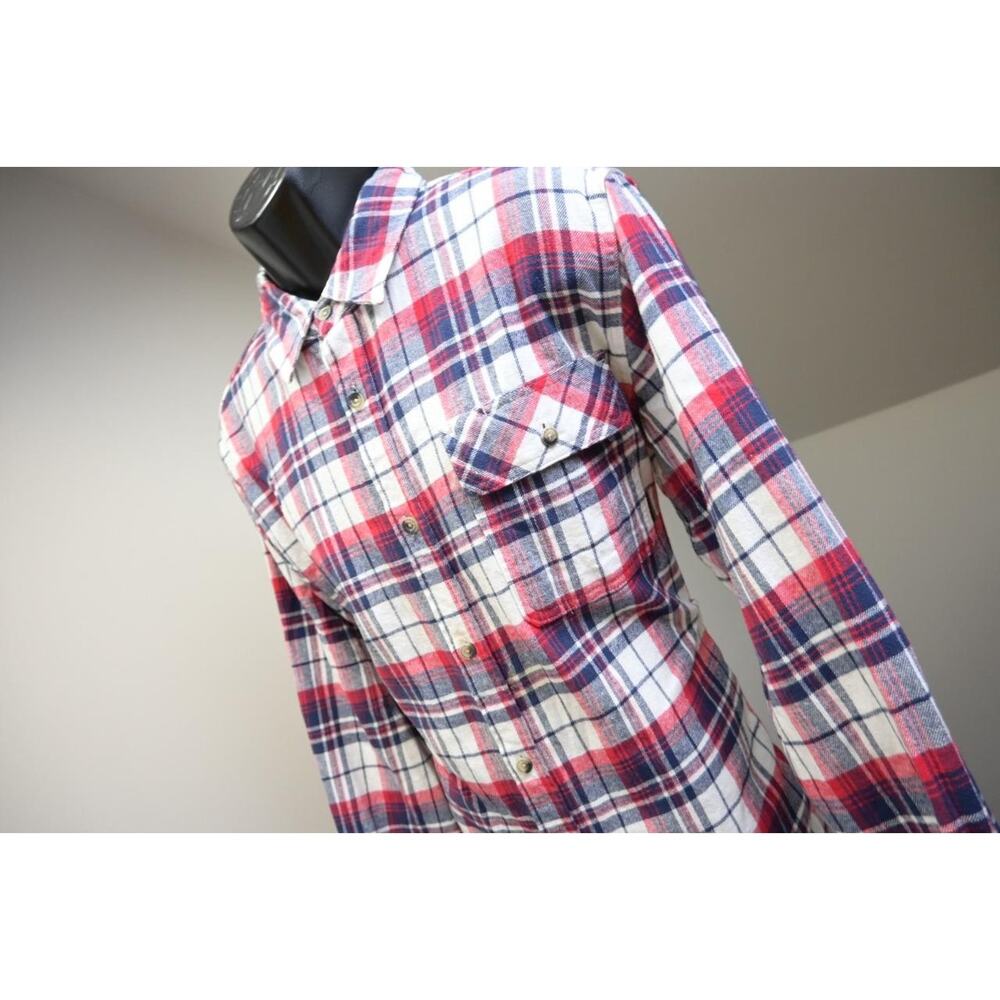 Legendary Whitetails Flannel Button Up Shirt Long Sleeve Plaid Mens Sz‎ Large